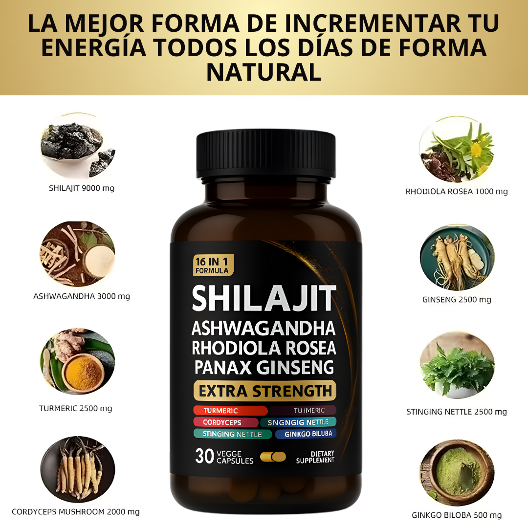 YAYNOOK® | Shilajit Potenciador